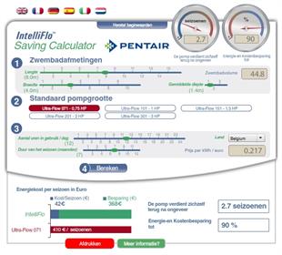 IntelliFlo Calculator Bereken hier je besparing!