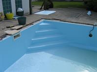 Renovatie zwembad liner te Itegem